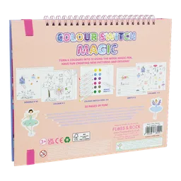 Caiet de colorat, Colour Switch Magic - 4