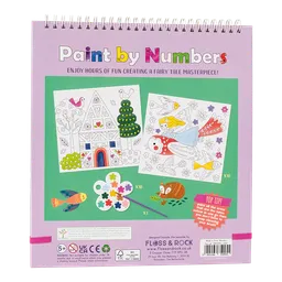 Carte de colorat cu acuarele pe numere, Paint by numbers - 5