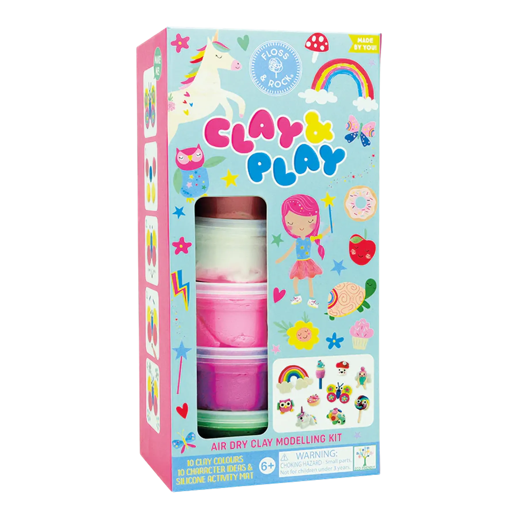 Set plastilină 10 culori, Clay & Play - 1