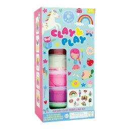 Set plastilină 10 culori, Clay & Play - 1