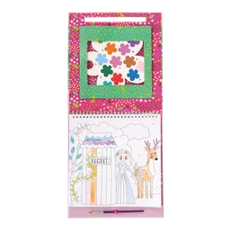 Carte de colorat cu acuarele pe numere, Paint by numbers - 2