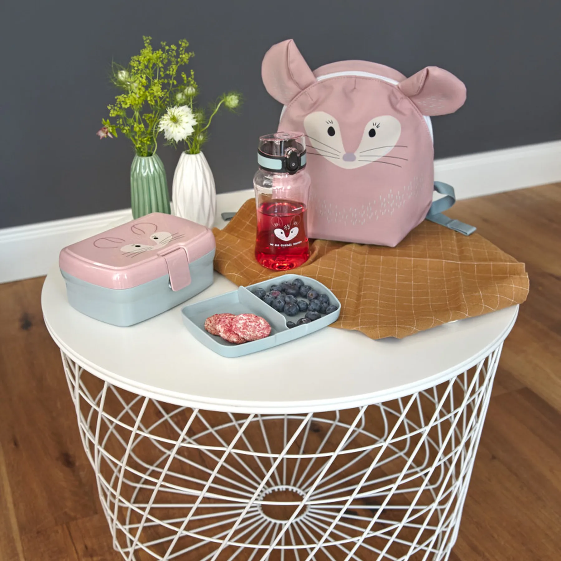 Set cutie de prânz și sticlă din tritan - 6