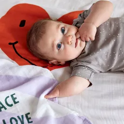 Museline din bumbac și fibre de bambus, set de 2 bucăți, Heavenly Soft, 120 x 120 cm - 3