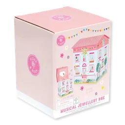 Cutie de bijuterii muzicală, cu sertar, Dolls House - 5