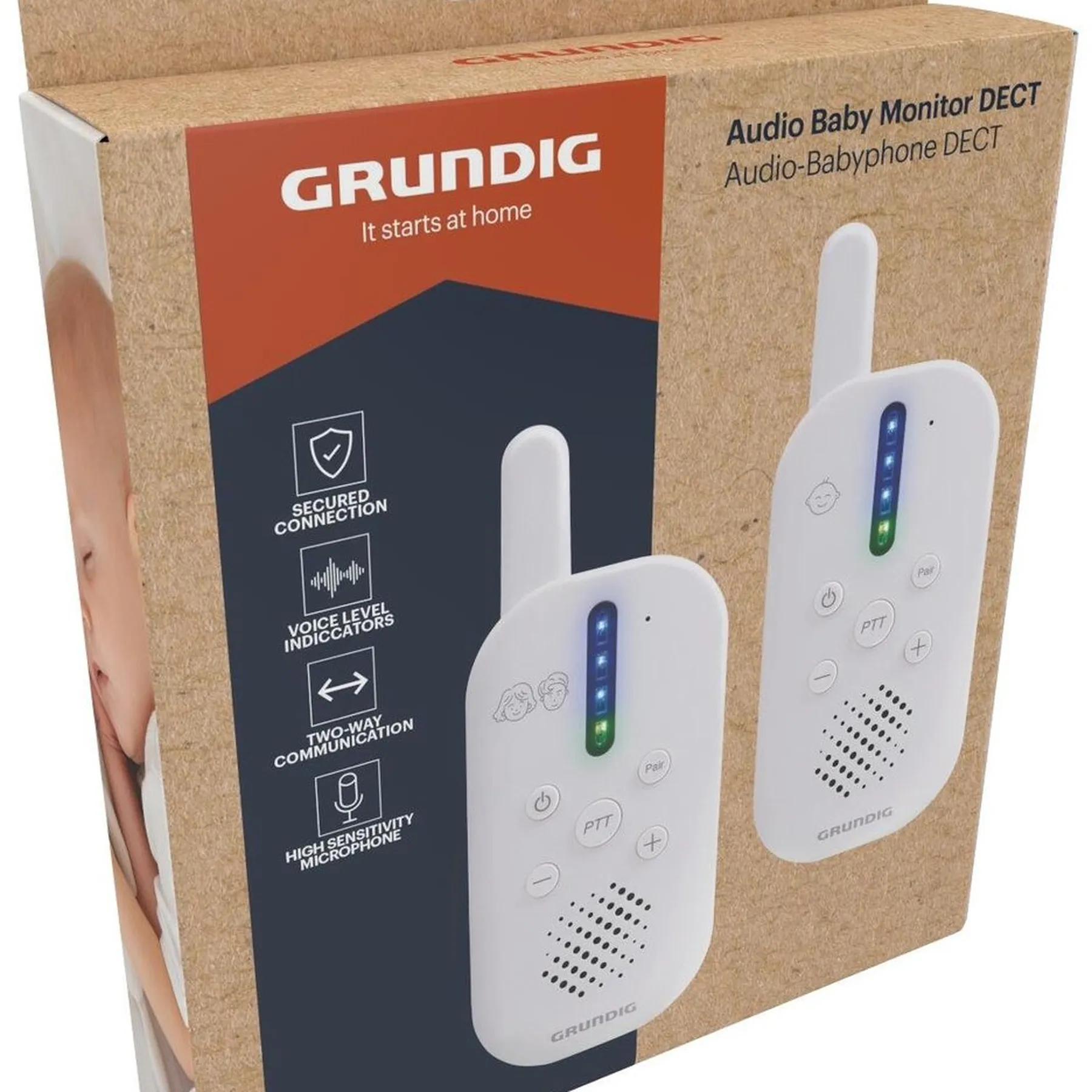Audio Baby Monitor, Grundig - 9