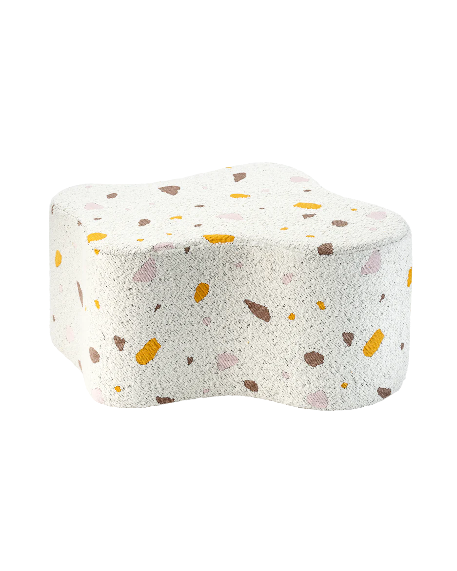Product Image for Taburet puf, Cloud, marble