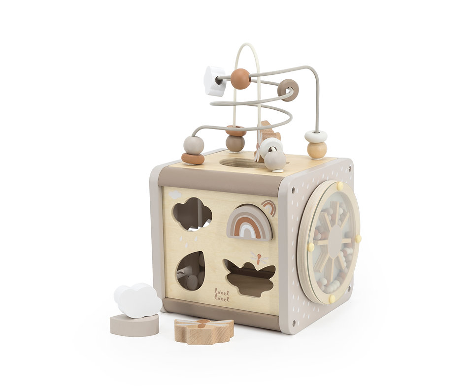 Product Image for Jucărie din lemn, Cub, nougat