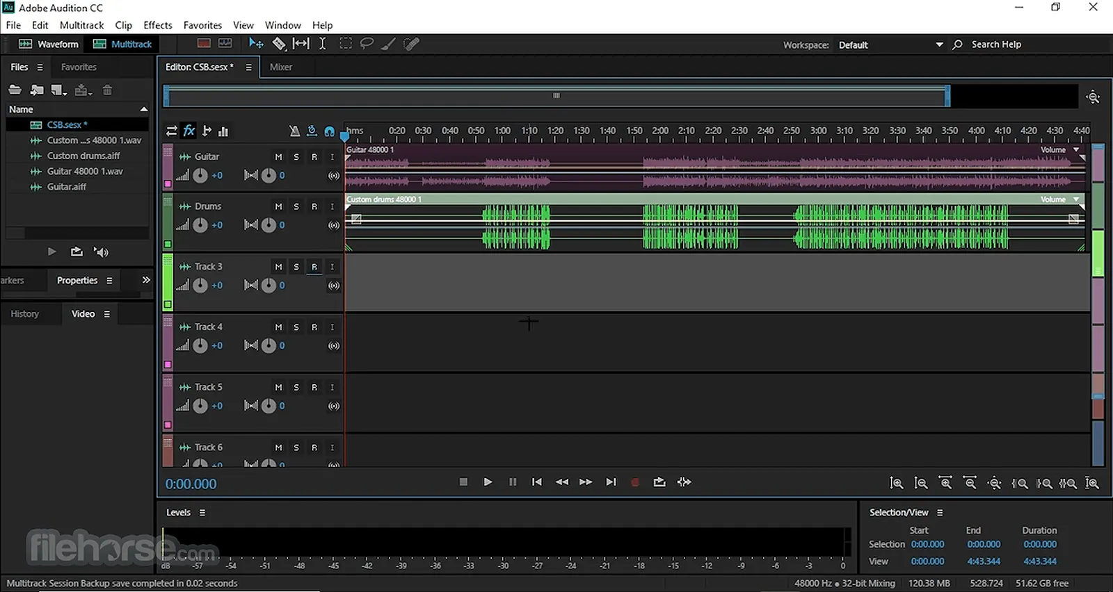 adobe audition free daw music production
