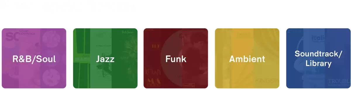 sampling most popular genres
