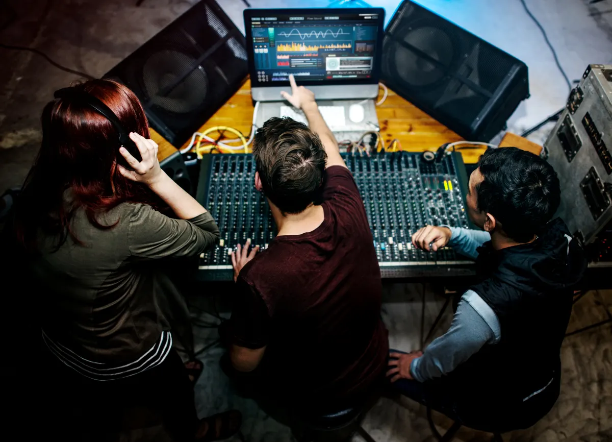 music recording
