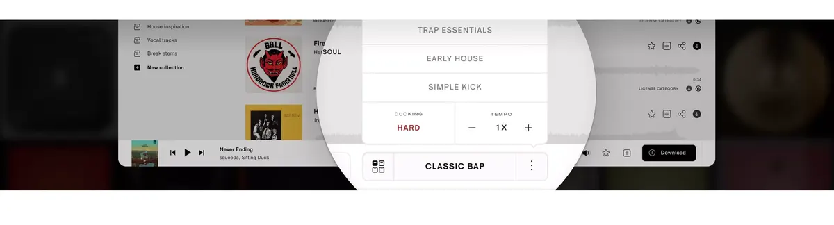 beat player tracklib
