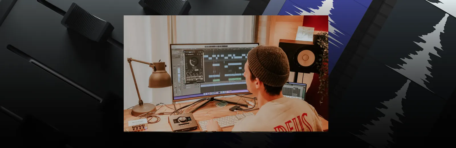 music making software, daw and hardware setup