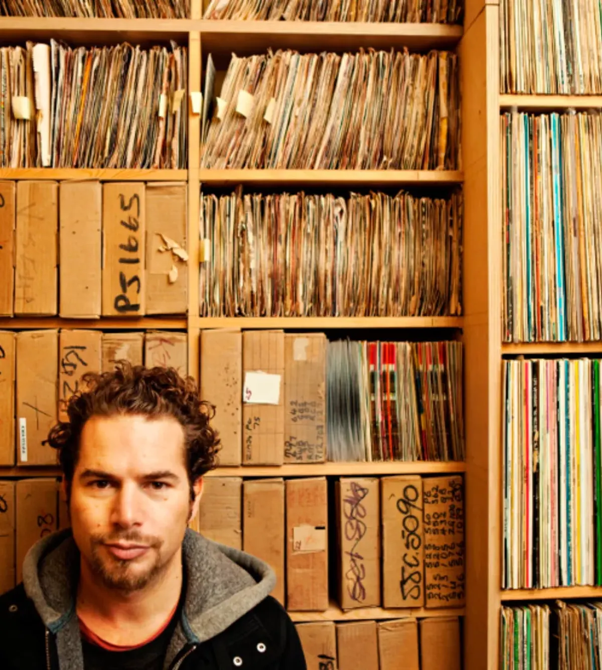 Samy Ben Redjeb at home in Frankfurt (photo: Analog Africa)