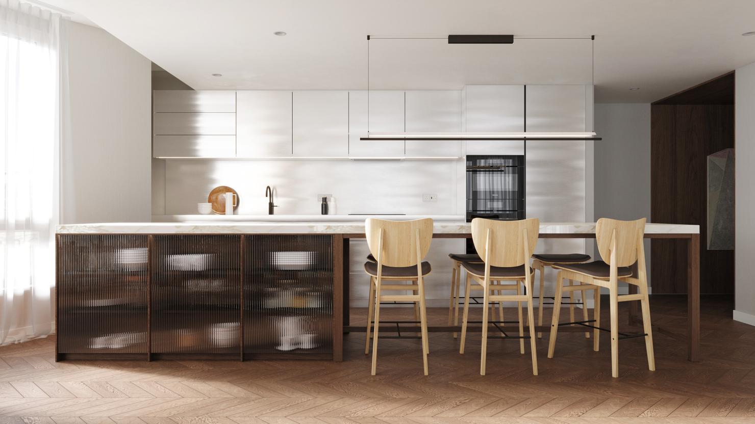 Modern Industrial Interior Design Project. Luxurious Battersea Power ...