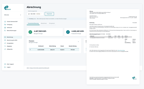 enox-share-rechnungsuebersicht