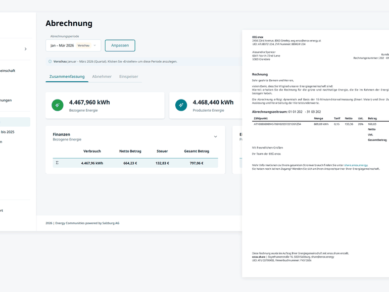 enox-share-rechnungsuebersicht