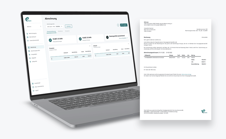 enox-share-rechnungsuebersicht