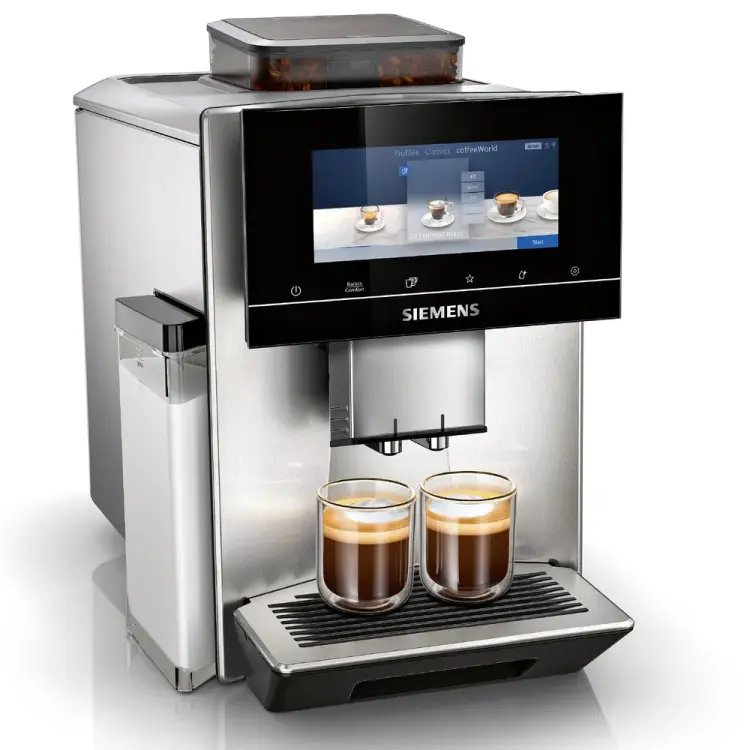 Kaffeevollautomat Vorderseite.
