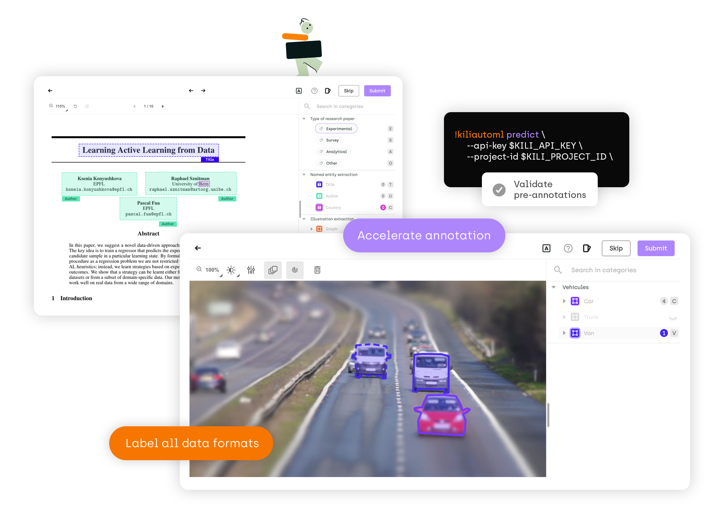 Create training datasets fast