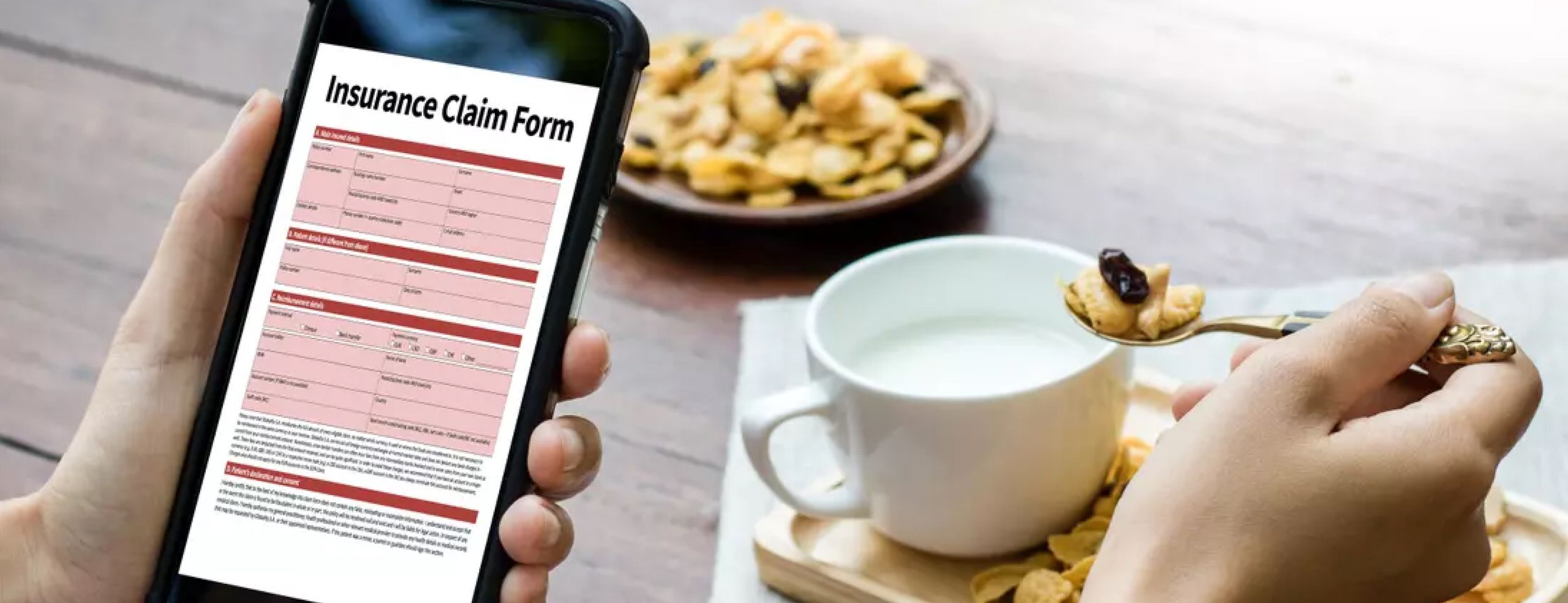 Improving productivity and efficiency in insurance claim form processing