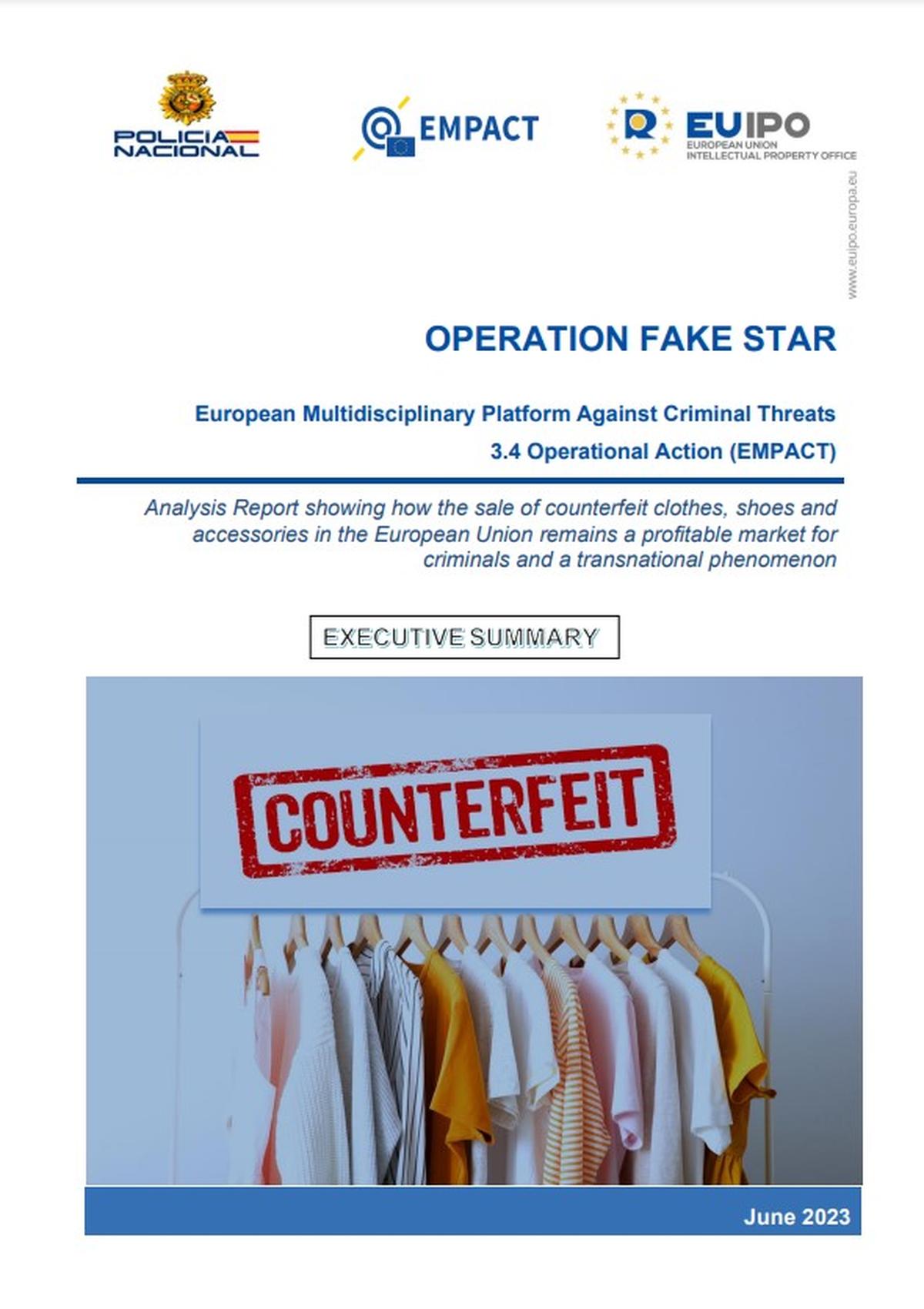 Operation Fake Star Report - EUIPO