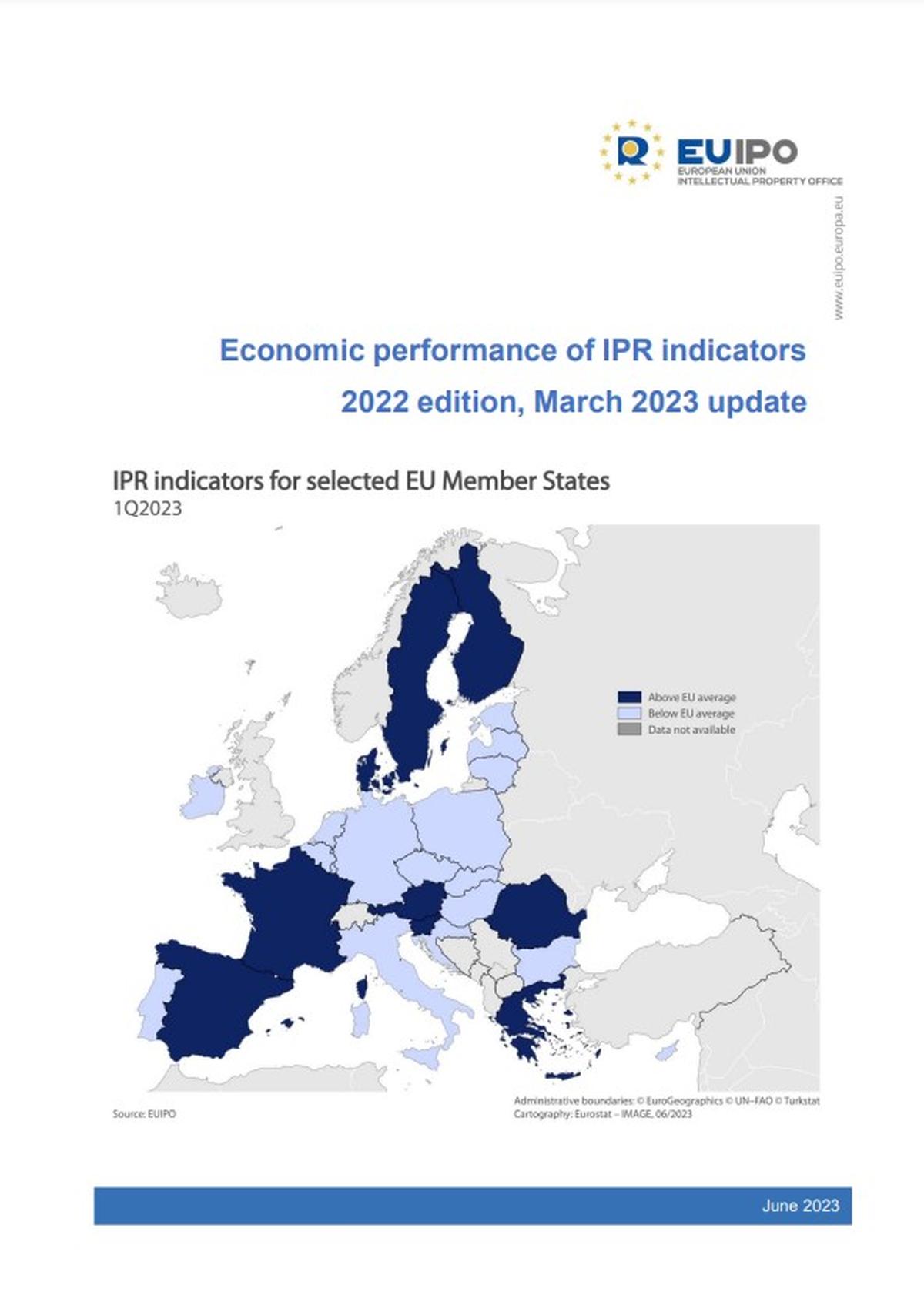 Economic Perfomance of IPR Indicators March 2023 update - EUIPO