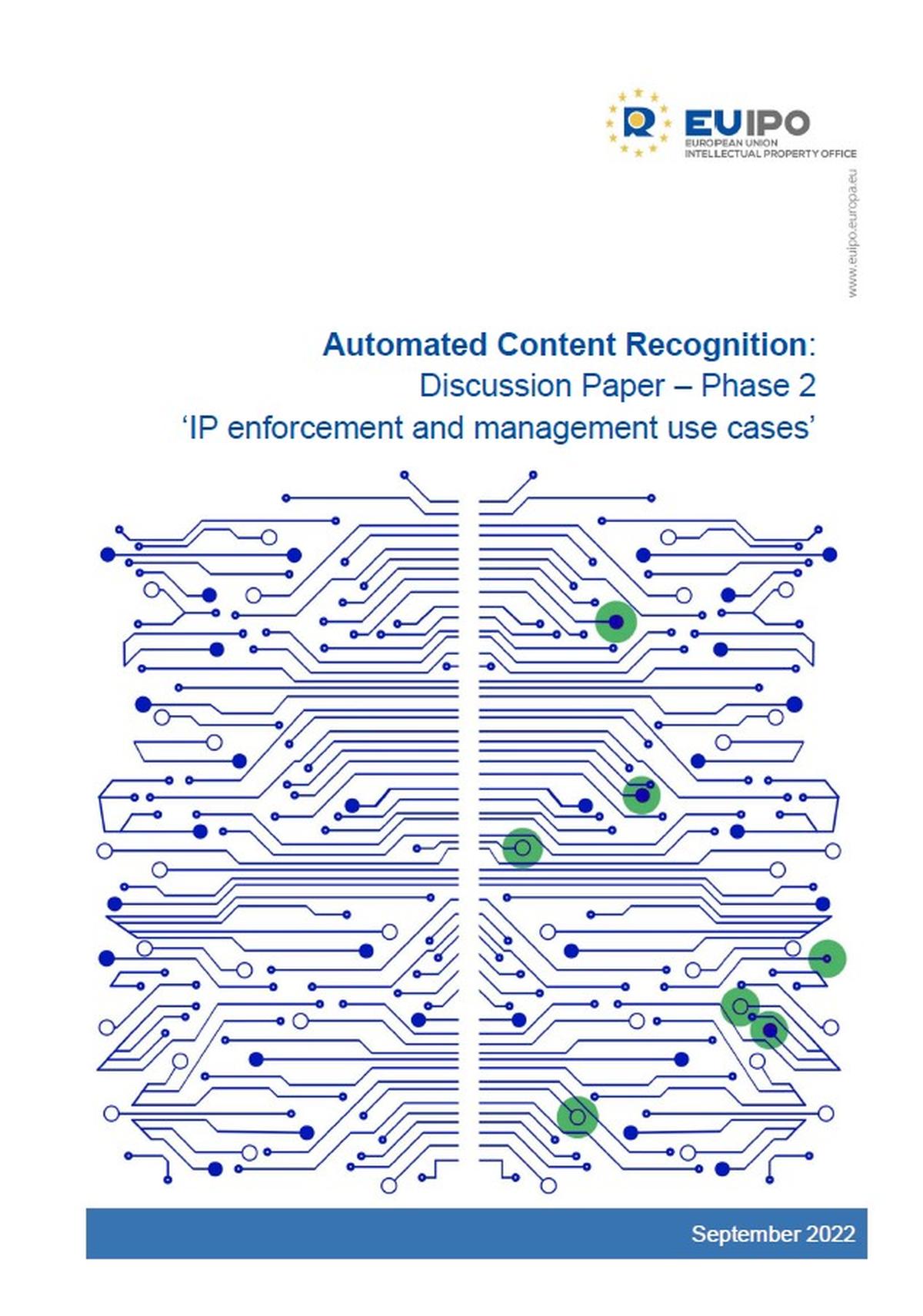 Automated Content Recognition - Phase 2 Discussion Paper - EUIPO