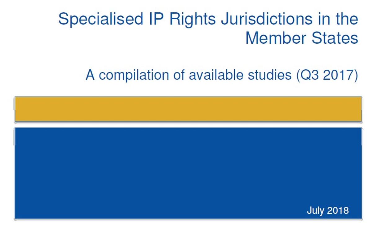 Specialised IP Rights Jurisdictions in the Member States. A compilation ...