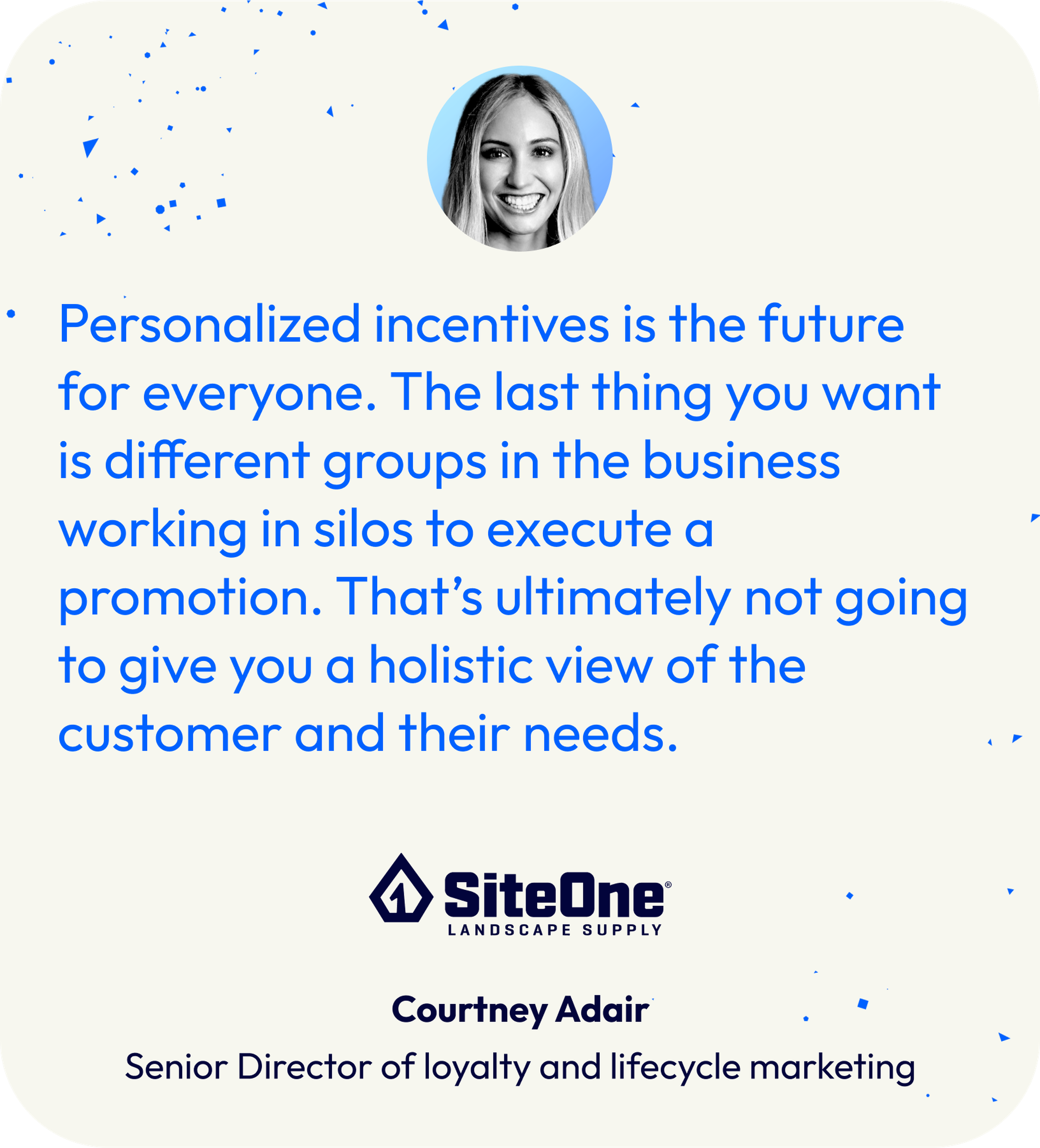 Quote Courtney Adair SiteOne