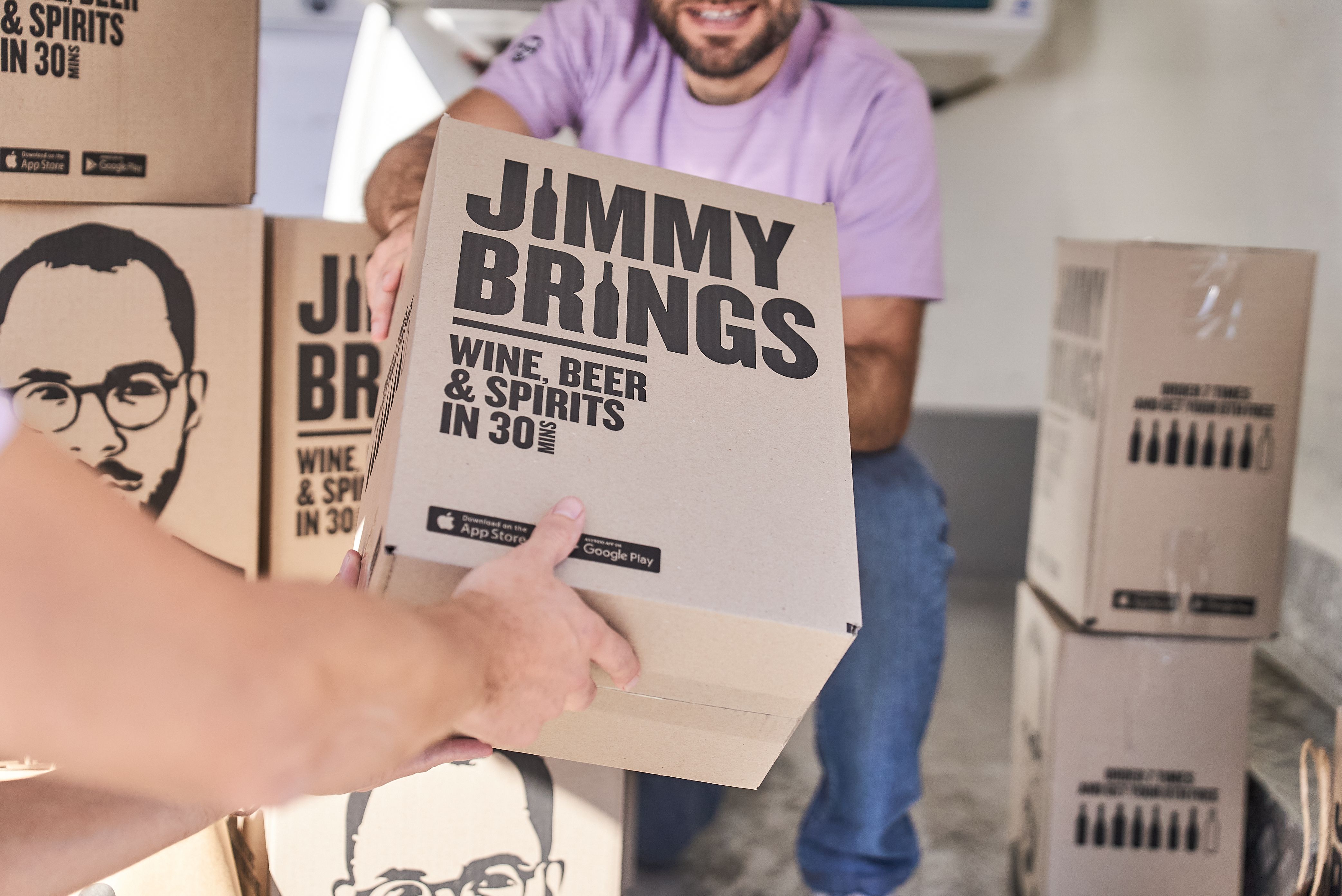 Jimmy Brings Delivery Box