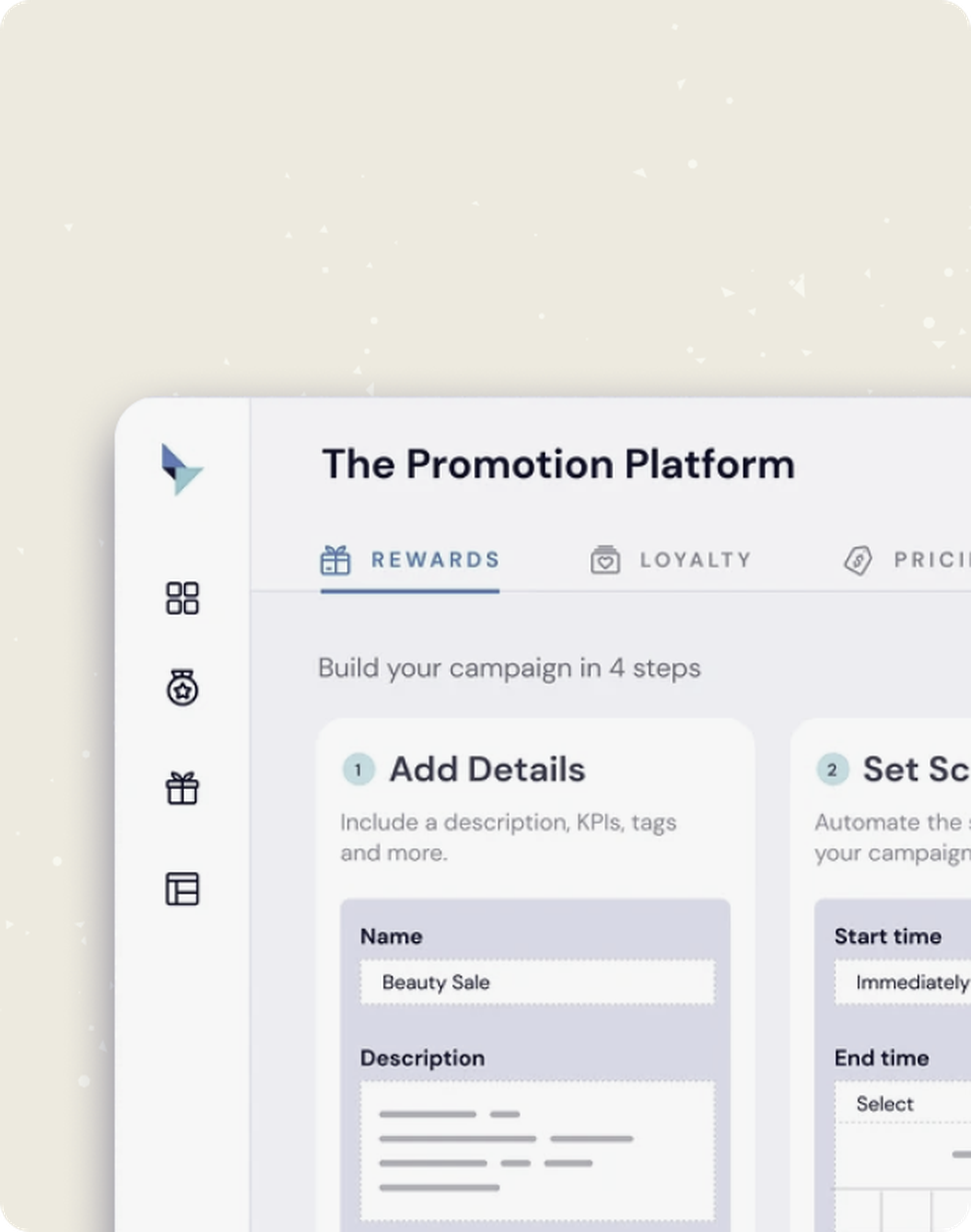 Promotion Platform Screenshot