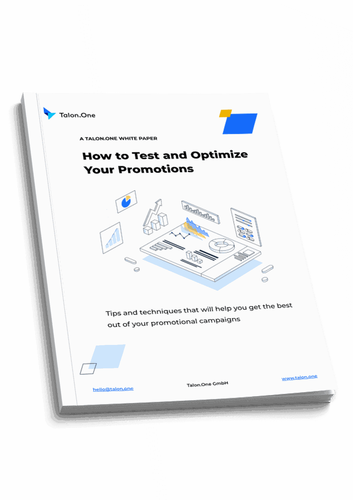 Talon.One's eBook on testing and optimizing promotions
