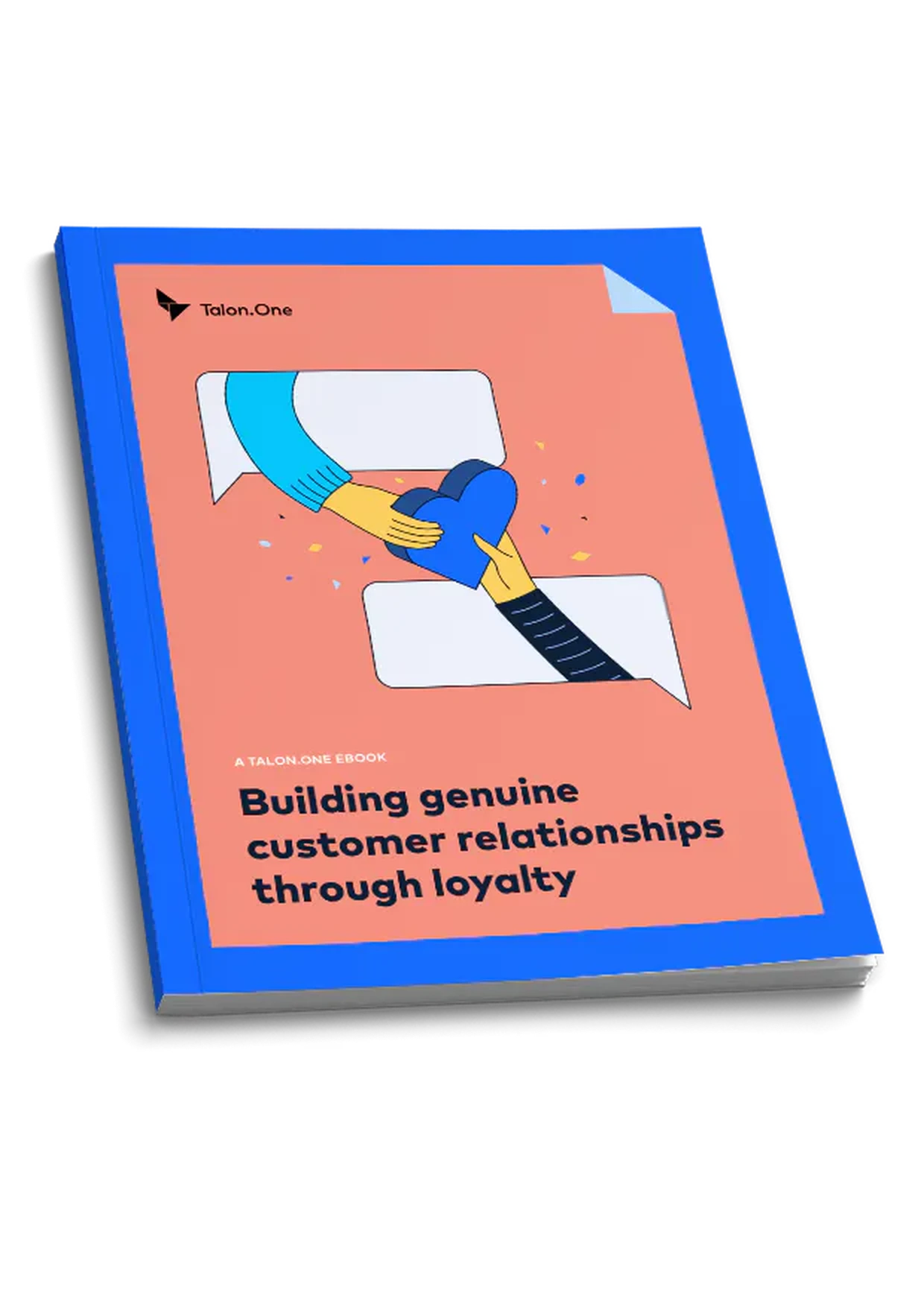 An illustrated cover for Building genuine customer relationships through loyalty