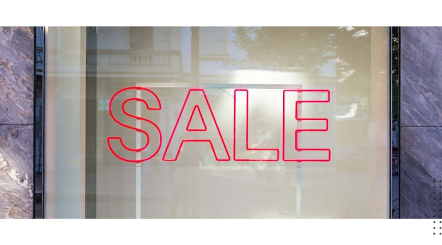 Photograph of sale sign