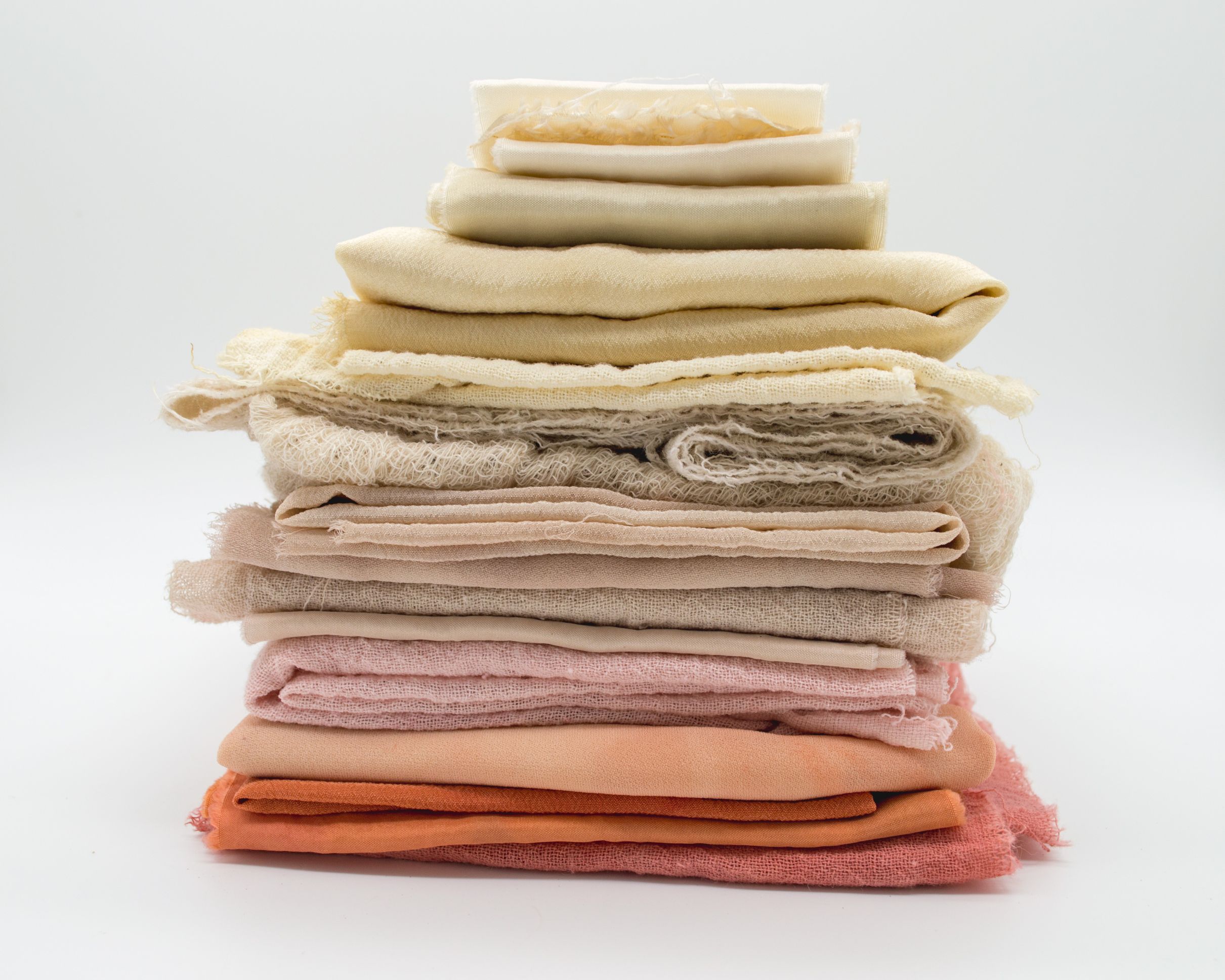 a pile of fabric