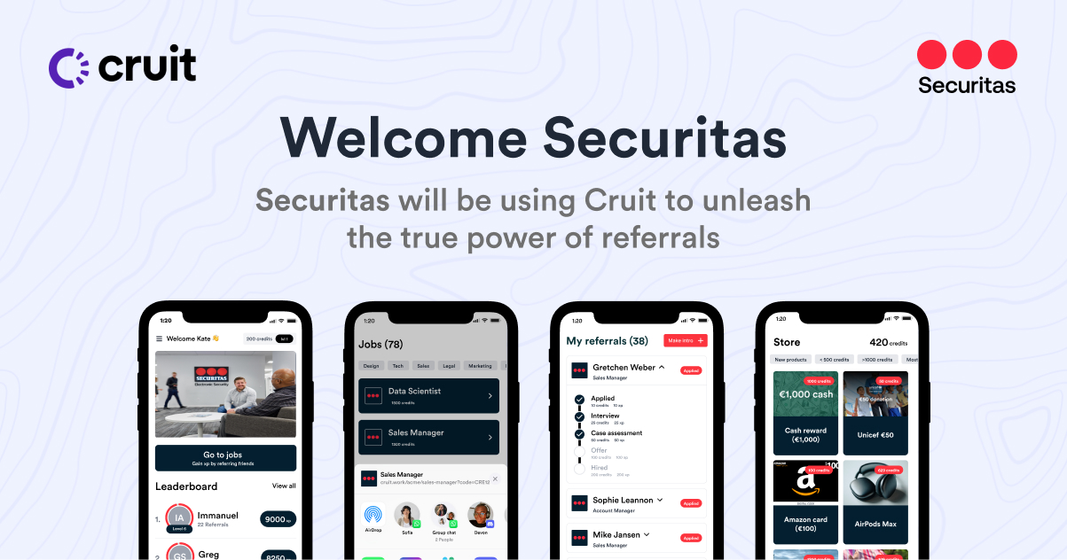 Cruit - Welcome Securitas