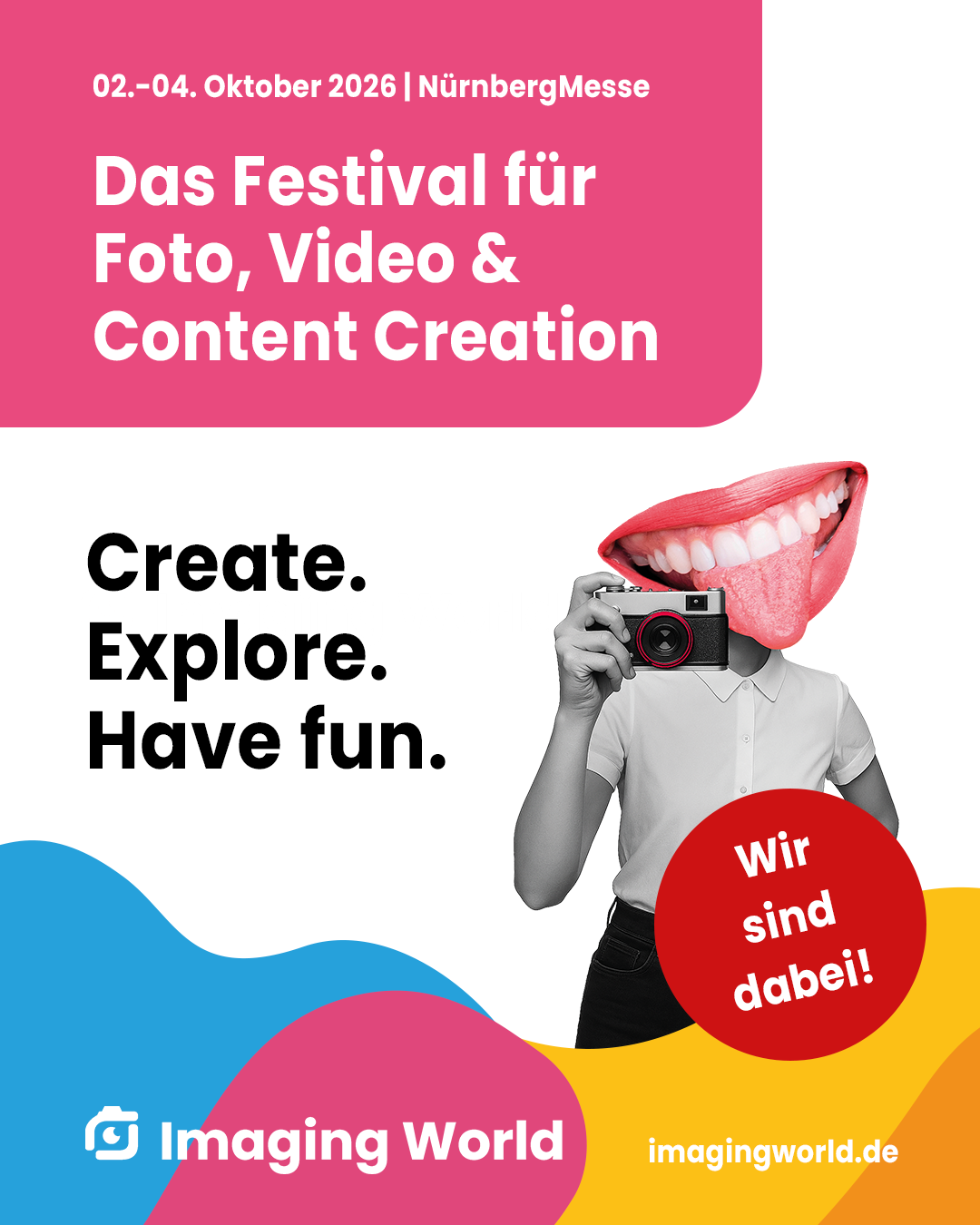 Erlebe die Imaging World – das Event für Fotografie-Begeisterte
