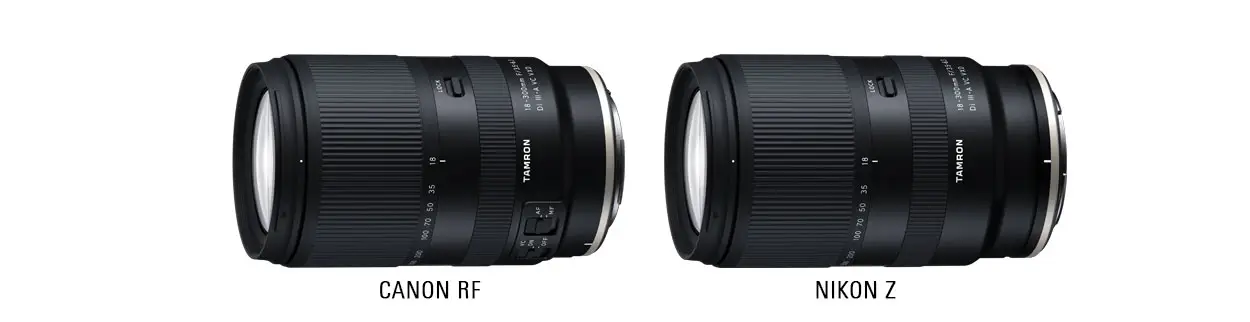 Tamron 18-300mm für Canon RF und Nikon Z: Technik, Preis und Verfügbarkeit 