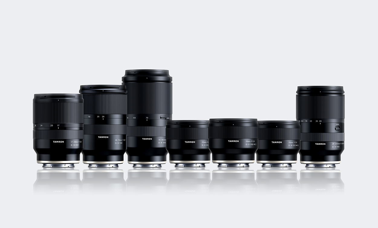 Tamron offers a unified system of lenses with 67mm filter size