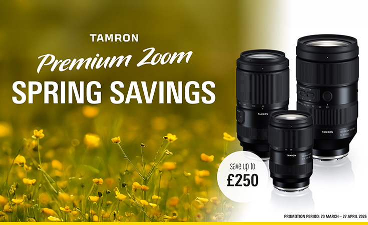 Instant savings on these Tamron zoom lenses: