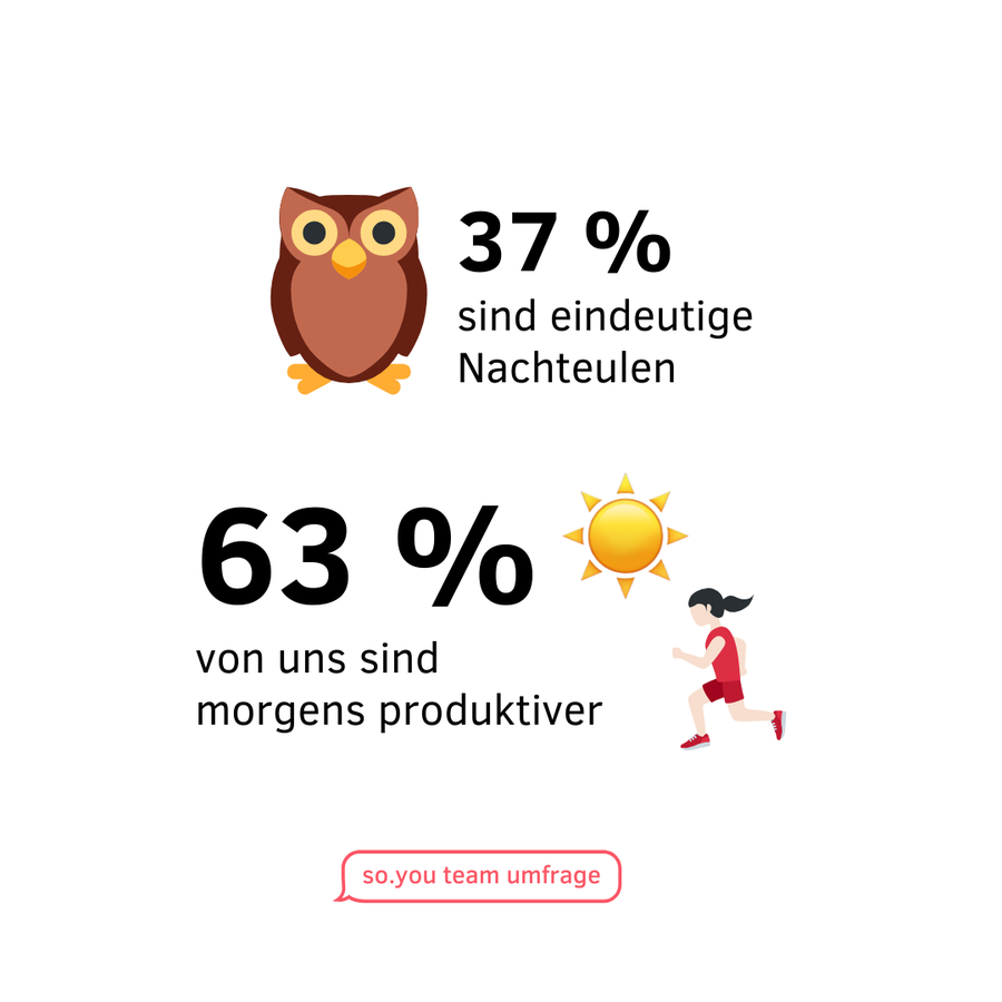 nachteulen und morgenmenschen