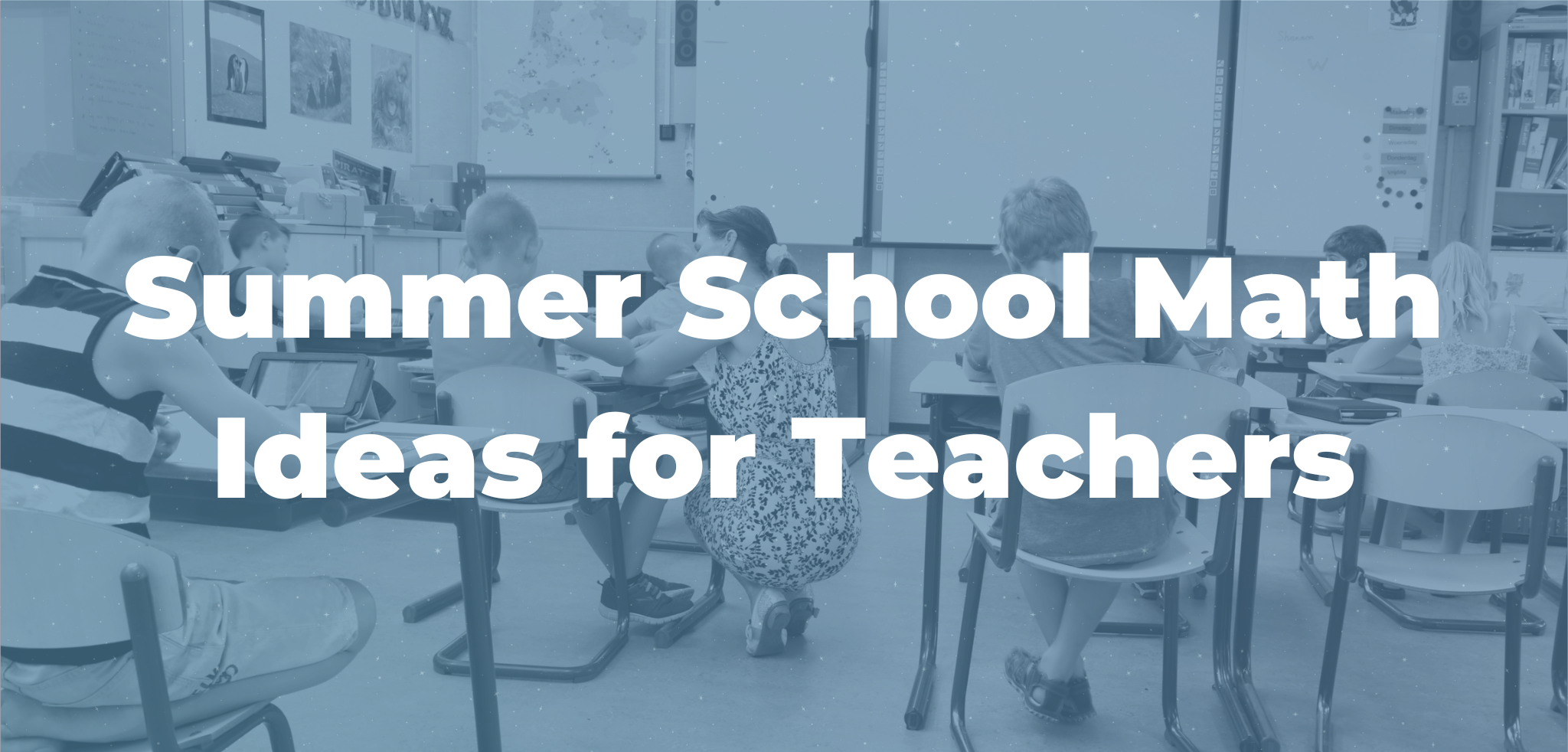 Summer School Math Curriculum Program Ideas For Elementary Students 