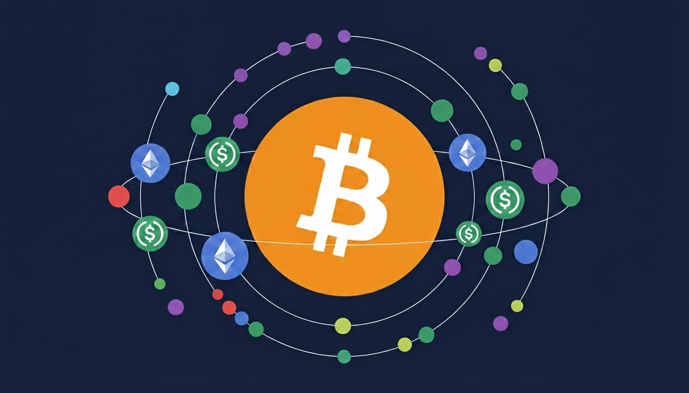 Bitcoin Dominanz Illustration