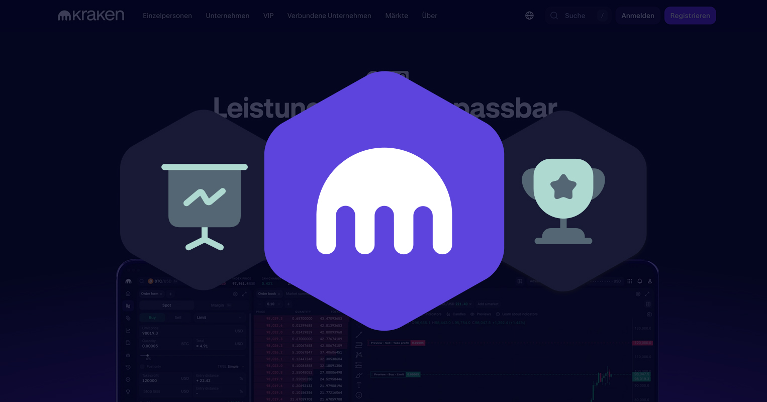 Kraken - Testsieger im Vergleich der besten Trading Plattformen