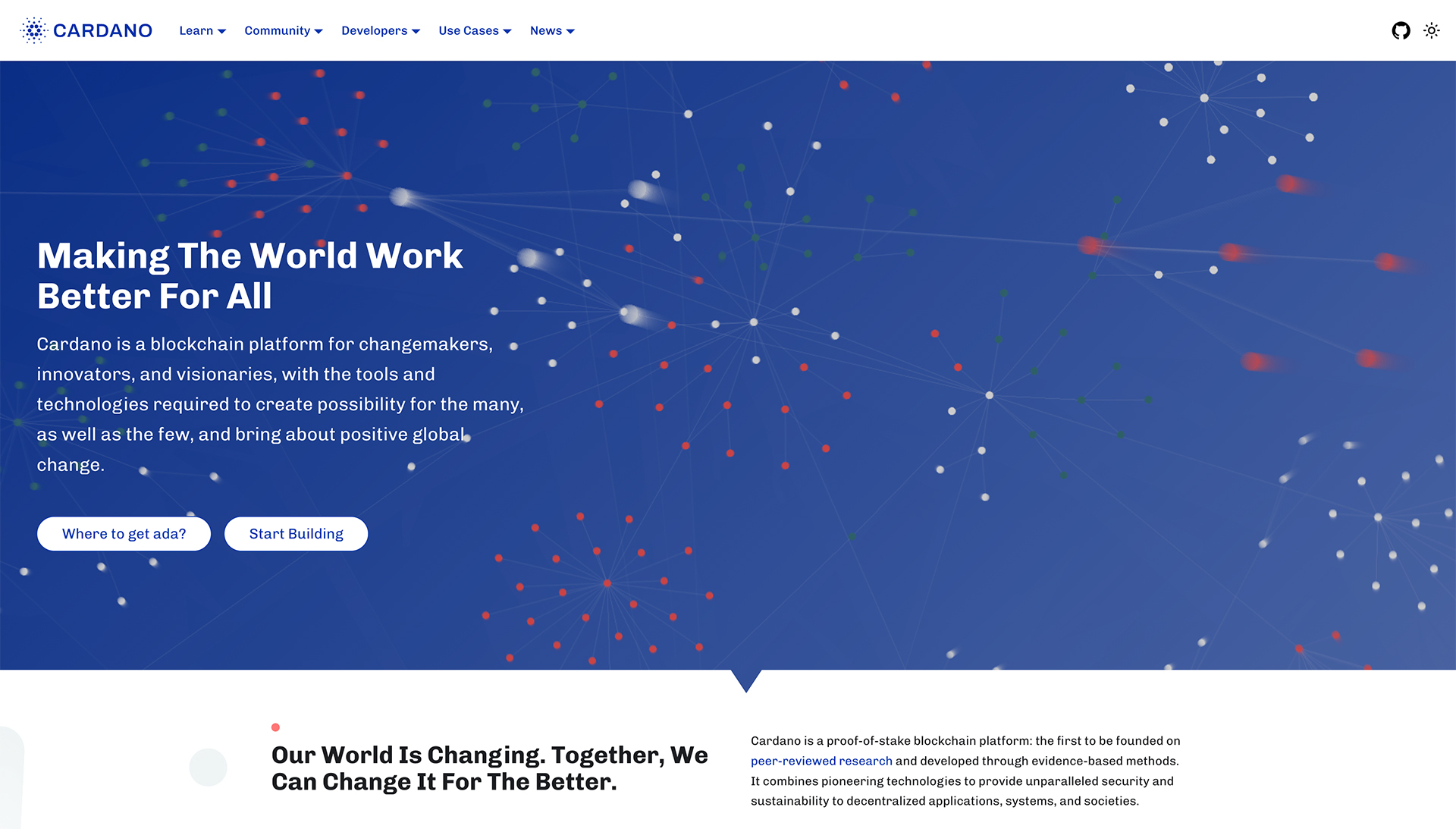 Cardano Website