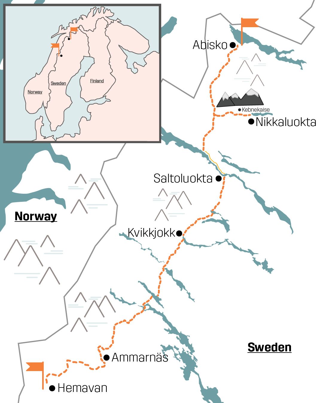 Kungsleden Sweden RevolutionRace