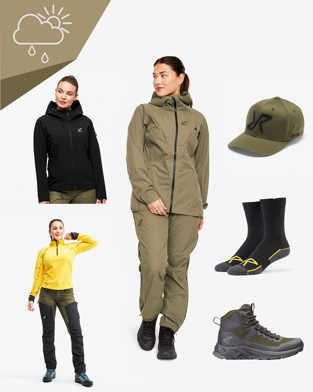 Hiking wet discount weather gear