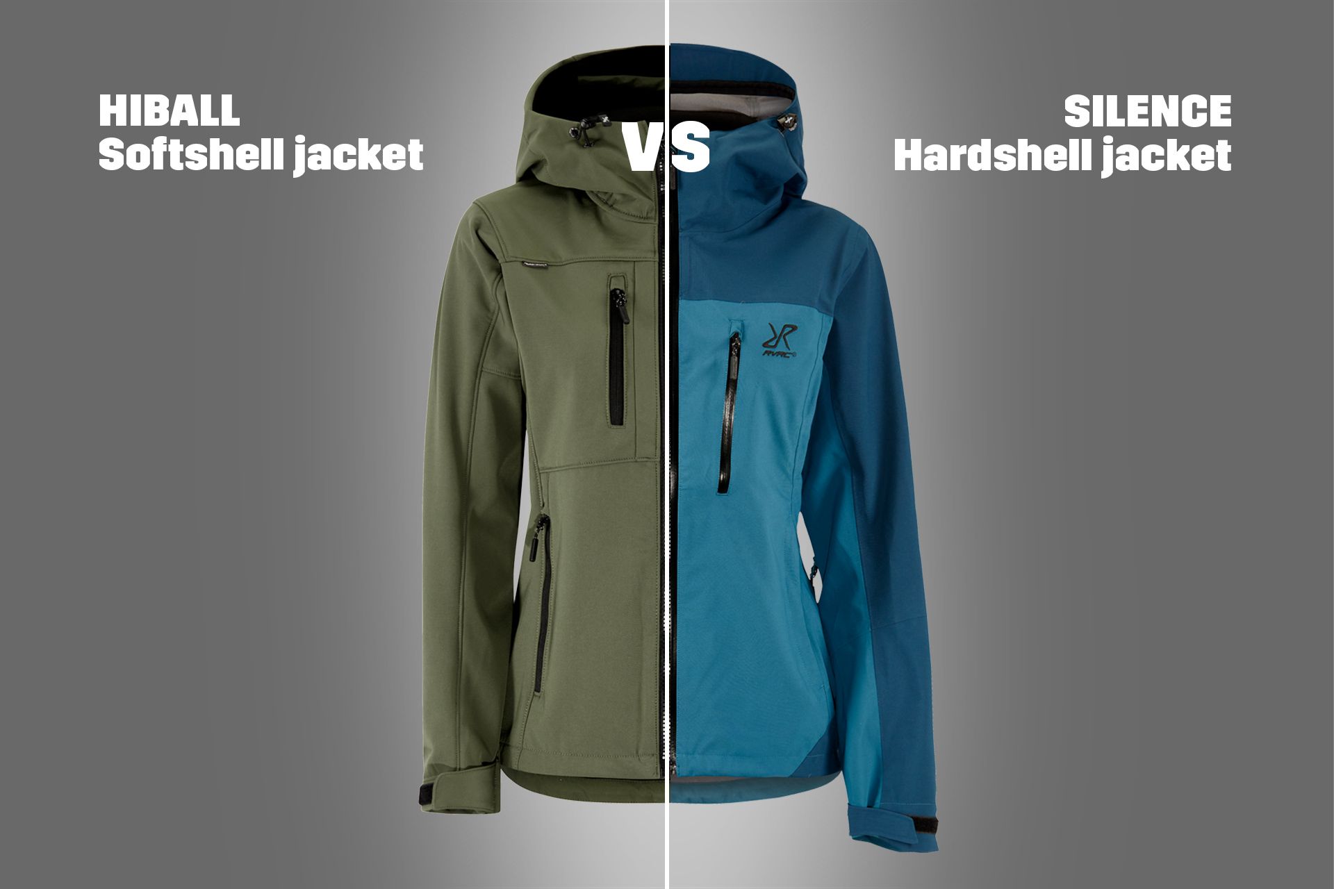 The difference between hardshell & softshell