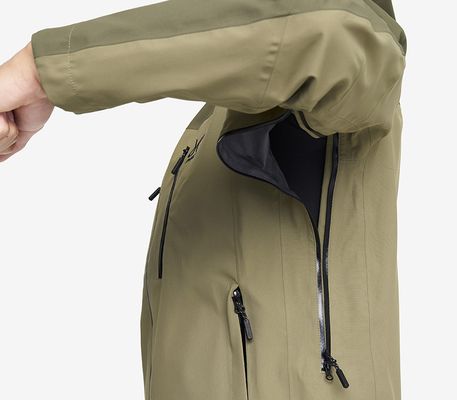 RevolutionRace Silence Proshell 3L Giacca Uomo Trekking Impermeabile – Cub 3.0 XXL, Morbida, Silenziosa, Traspirante, Con Cerniere Di Aerazione