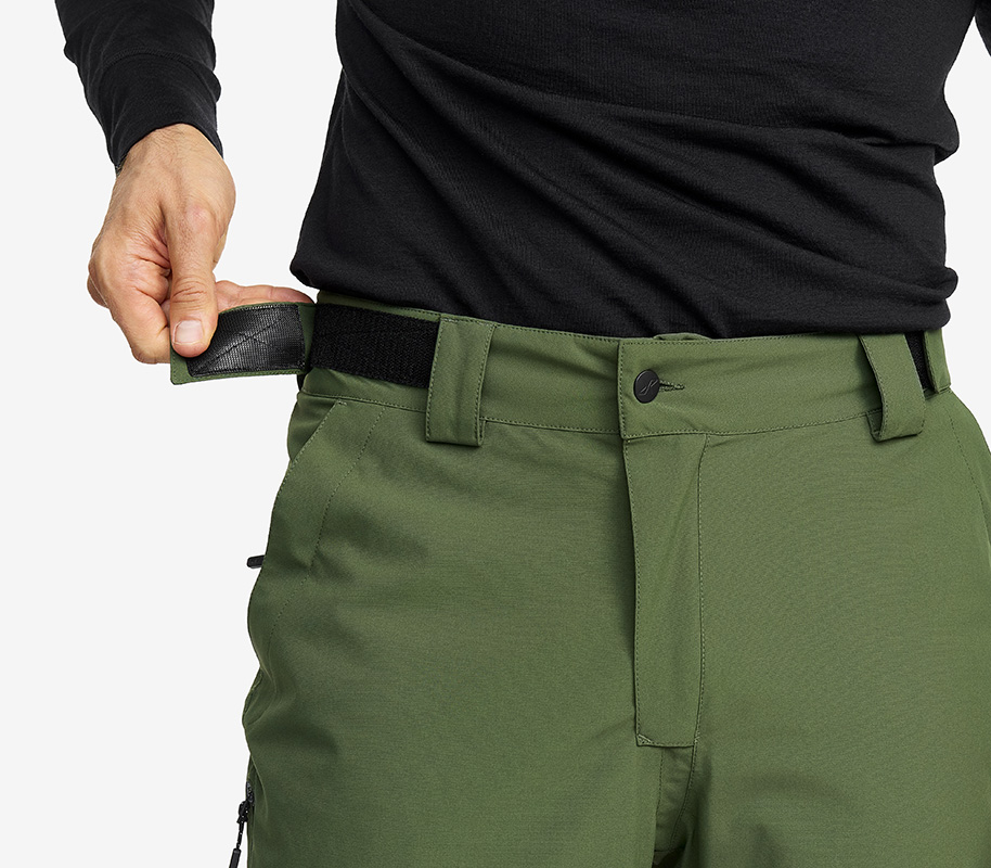 AccXel Insulated 2L Ski Pants Men Black | RevolutionRace